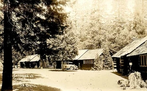 COTTAGE AT CASTLE CRAGS, CA, RPPC, POSTAL VINTAGE PAT DS (EO507) - Imagen 1 de 2