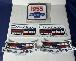 1955 CHEVROLET Embroidered Patch & Decals DANCHUK - Picture 1 of 4