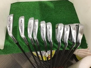 HONMA LB-280 24K GP Iron Set 3-S 10pcs 4S SUPER FERRITE CARBON LIGHT #AB12992 - Picture 1 of 5