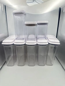 OXO Good Grips Dispensador POP Hermético 3.4qt Lote de 5 y 3 Extras. 8 oxos totales - Imagen 1 de 10