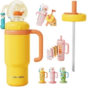 Edelstahl Wal Brunnen Becher mit Henkel 2025 Trinkbecher mit Wha... - Bild 1 von 7