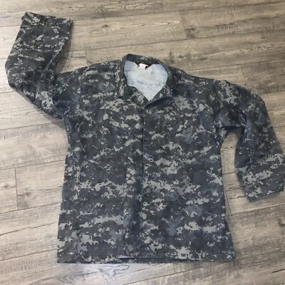 Tru Spec Jacket Adult XL Long Combat BDU Woodland Camo US Army Uniform Coat - Image 1 of 4