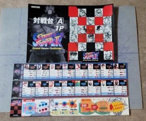 (JAP) CAPCOM Super Street Fighter II X GMC for Sega New Astro City CPS2 Jamma - Picture 1 of 8