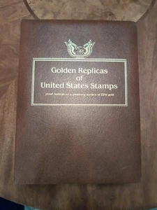 81 Golden Replicas Of United States Stamp Proof Replicas 22kt Gold Collection - Picture 1 of 24