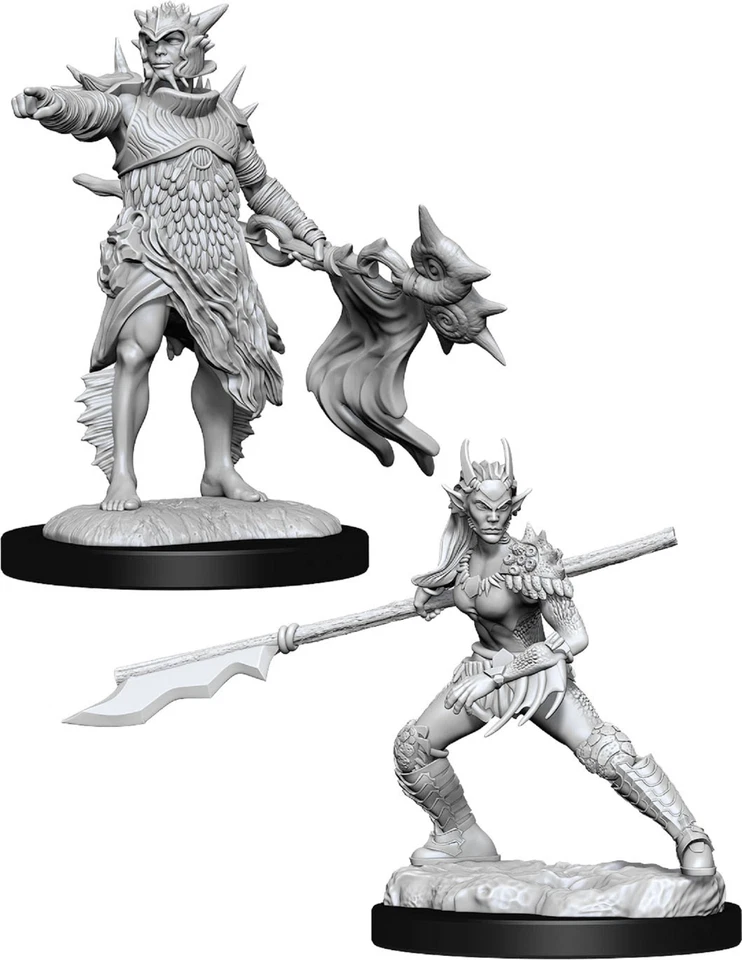 Coralhelm Commander & Halimar Wavewatch MTG Miniatures WizKids WZK90178 D&d