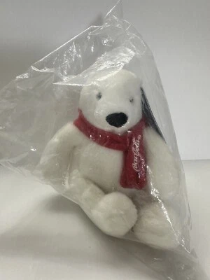 2007 Coca Cola Polar Bear Plush 7" Collectible New Sealed Bag - Image 1 of 4