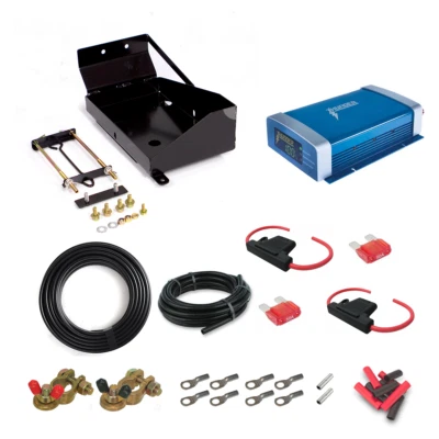 Boss 4WD DIY 20A DC-DC Dual Battery Kit suit Toyota Landcruiser 200 Series - image 1 of 2