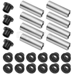 Front Lower & Upper A Arm Bushings Kit For Can-am Outlander 800 800R Max 2006-15 - Picture 1 of 12