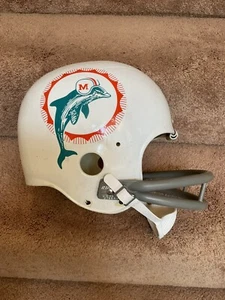 Wilson F2211 Football Helm Isosorb Polster Raiders Stabler Dolphins Griese - Bild 1 von 11