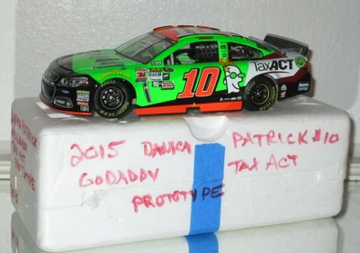 2015 PROTOTYPE DANICA PATRICK #10 GODADDY TAX ACT 1/24 car RARE PROTOTYPE WOW  - Image 1 of 4