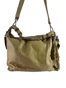 Liebeskind Beige Leather Shoulder Bag - Picture 1 of 7