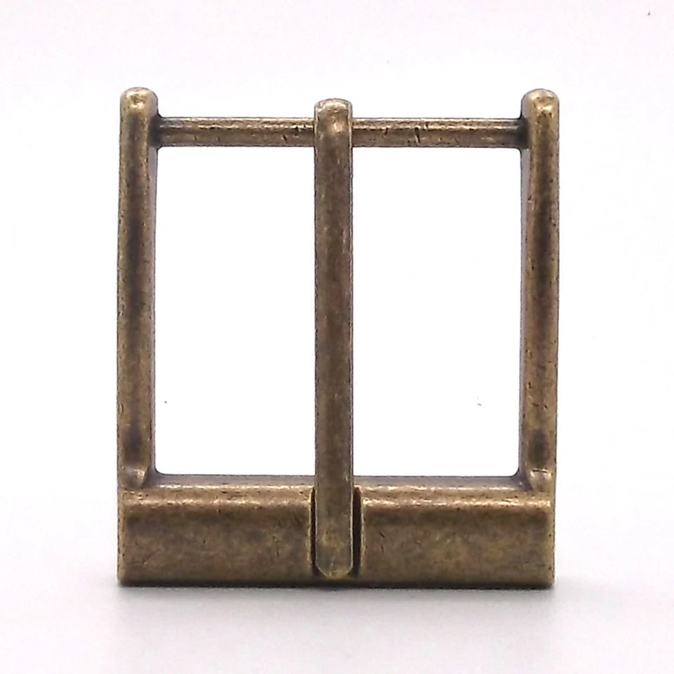 Hebilla de barra de talón latón antiguo 1-1/4" 1652-09 Foto 1 de 1