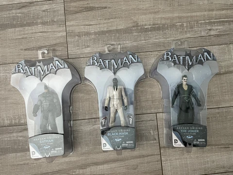 Dc Collectibles Arkham Origins Series 1 Batman Black Mask Joker Gentle Giant new Cover
