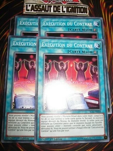 YU-GI-OH! PLAYSET (LOT DE 4) EXECUTION DU CONTRAT IGAS-FR084 NEUF EDITION 1 - Picture 1 of 1