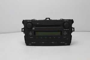 2009 Toyota Corolla - Single-CD Player MP3/WMA Radio Receiver 86120-12B30 - Picture 1 of 8