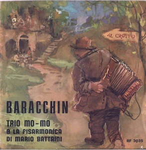 45 RPM Record Trio Mo-Mo And M. Battaini - Baracchin // Waltz Of The Gin - Picture 1 of 1