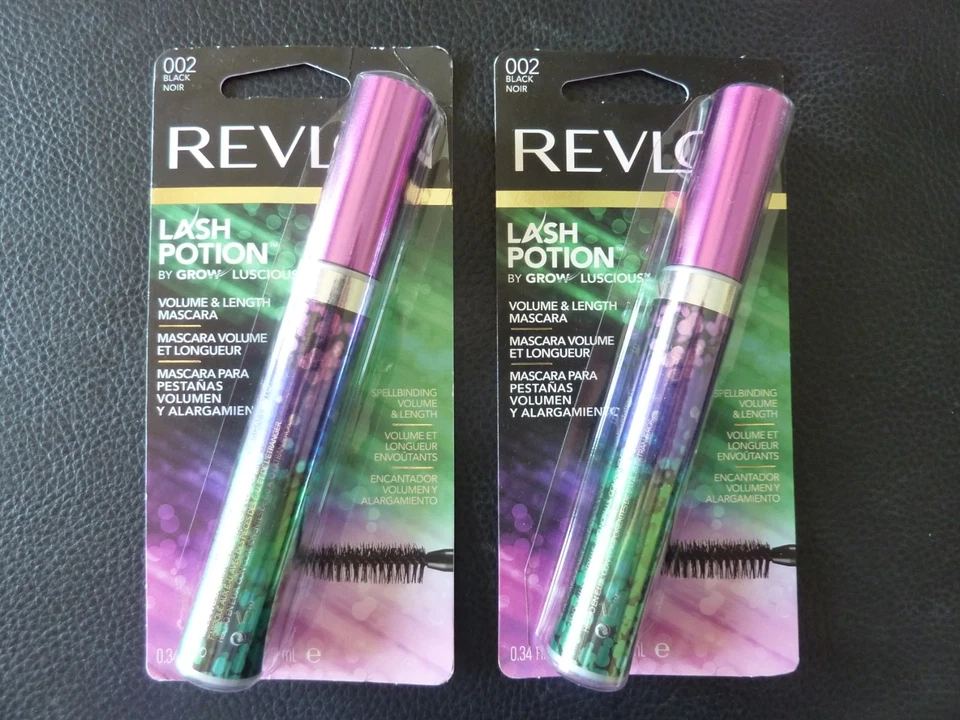 Revlon ресницы зелье объем и длина тушь для ресниц - черный #002 - два - оба новый / запечатанный - Изображение 1 из 1