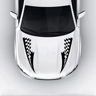 2 PIEZAS Calcomanía de capó de coche a rayas deportivas de carreras para Toyota Camry Corolla Foto 1 de 4