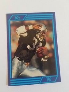 1990 Bo Jackson Two Sport Super Star Royals Raiders Auburn #6 of 12