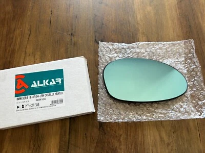 Espejo de cristal derecho BMW E90 E91 E92 E93 E81 E82 E87 E88 ALKAR con calefacción 6413843 Foto 1 de 4