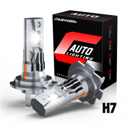 Kit de faróis de LED H7 branco 6000K lâmpada de feixe baixo para Mercedes-Benz E350 E320 E550 - Imagem 1 de 4