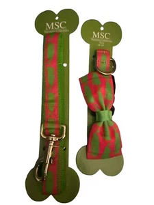 Conjunto de correa y collar para perro Mainstreet Collection - Collar Preppy Ballas XS-S Talla - Imagen 1 de 6