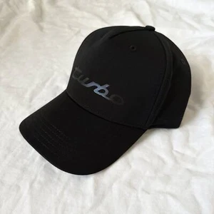 NEW Porsche OEM Dealer Merchandise 911 Turbo Adjustable Black Hat Cap - Picture 1 of 9