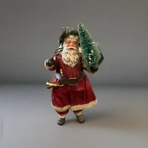 Vintage Possible Dreams Clothtiques Father Christmas 1991 Made In Taiwan - Picture 1 of 7