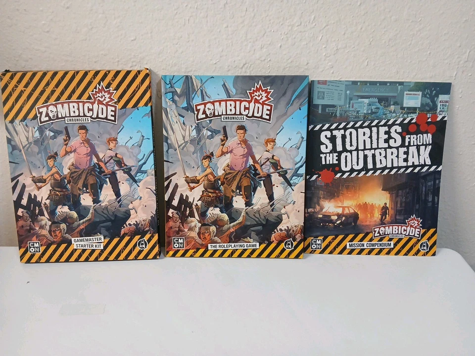Zombicide Chronicles The Roleplaying Game Book/Starter Kit/Mission Compendium - Image 1 of 4