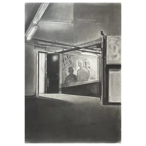 Original Graphite Drawing A2 | Hand-Drawn | Fine Art | Contemporary | Signed - Picture 1 of 5