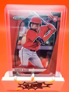 2025 Panini Prizm Darren Baker Red Prizm 057/299 - Foto 1 di 2