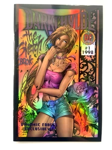 Dynamic Forces DARKCHYLDE Sketch Book (1998) #1 Chrome Variant NM 9.4 Ships FREE - Picture 1 of 11