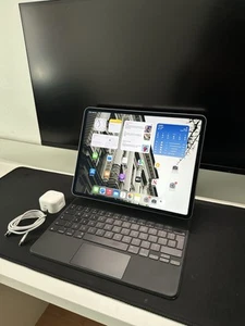 Apple iPad Pro 6th Gen. 128GB, Wi-Fi, 12.9in - Space Grey With Magic Keyboard - Picture 1 of 11