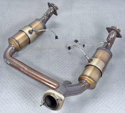 ✅ 19-25 RAM 1500 5º 5,7L OEM SISTEMA DE ESCAPE TUBO CONVERTIDOR 65K con SENSOR DE OXÍGENO Foto 1 de 4