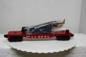 LIONEL #6800 CLASSIC FLATCAR WITH PLANE CAR (Remake) - Picture 1 of 3