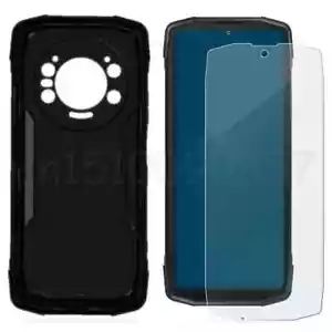 Case Cover + Tempered Glass Film Cover Screen Protector For Cubot KingKong Star - Picture 1 of 8