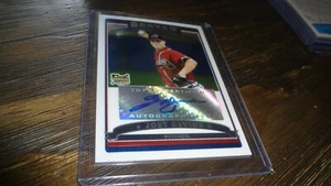 2006 TOPPS CHROME JOEY DEVINE  #341 AUTOGRAPHED  BASEBALL CARD - Picture 1 of 2