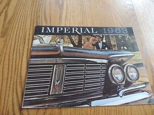 1963 Imperial Sales Brochure - Picture 1 of 2