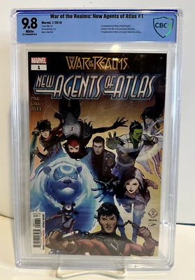War Of The Realms: New Agents Of Atlas #1 CBCS 9.8 Marvel 1st App Luna Snow - Image 1 of 4