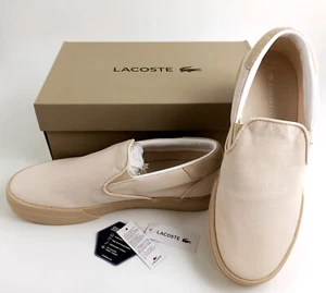 LACOSTE SCARPE UOMO TG. 44 JUMP SERVE CANVAS BIANCO PANNA - CASUAL DA GINNASTICA - Bild 1 von 7