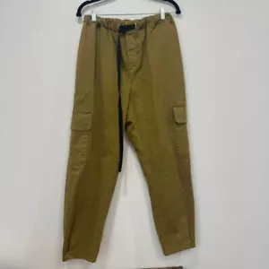Pantalones de arena blanca para mujer 42 verde ingeniero cargo mezcla de algodón pantalón cónico - Imagen 1 de 10