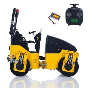 1/14 Metall RC Road Roller BM120AD RTR Baufahrzeug Auto ST8 Radio Batterie Licht - Bild 1 von 12