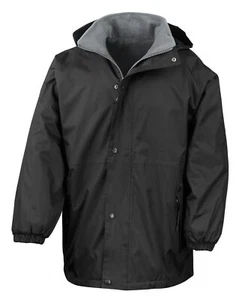 Result Junior/Youth Reversible StormDri Jacket R160J-Y - Kids Hooded Winter Coat - Picture 1 of 16