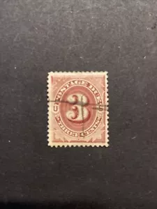 US stamp Scott #J24..Used Postage Due Stamp 3 Cent... - Picture 1 of 2