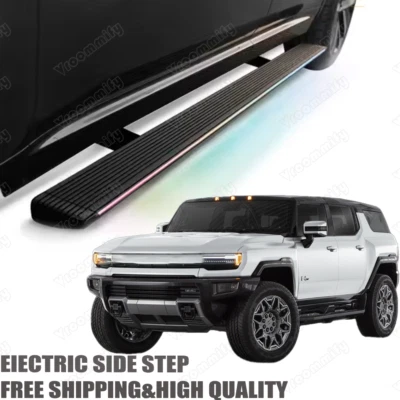 Deployable Electric Power Running Board Side Steps Fit for Hummer H3 2005-2025 - Image 1 of 4