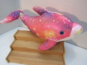 PINK DOLPHIN--Fiesta Plush Stuffed Animal Universe Galaxy Space Stars Astronomy. - Picture 1 of 12