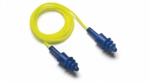 RP2001 Triple Flange Reusable Corded Earplugs, NRR 26dB, Corded Pair, SHIPS FREE - Picture 1 of 1