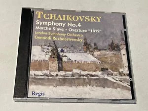 Tchaikovsky - Symphony No. 4 - Marche Slave - 1812 CD Album 2005 Regis Records - Picture 1 of 3