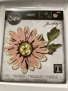 Sizzix Thinlits Dies By Tim Holtz 7/Pkg-Blossom 666283 - Picture 1 of 3