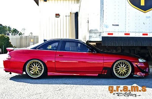 Falda lateral Lexus Soarer SC400 SC300 Aero desviadores laterales rendimiento carreras v9 - Imagen 1 de 4
